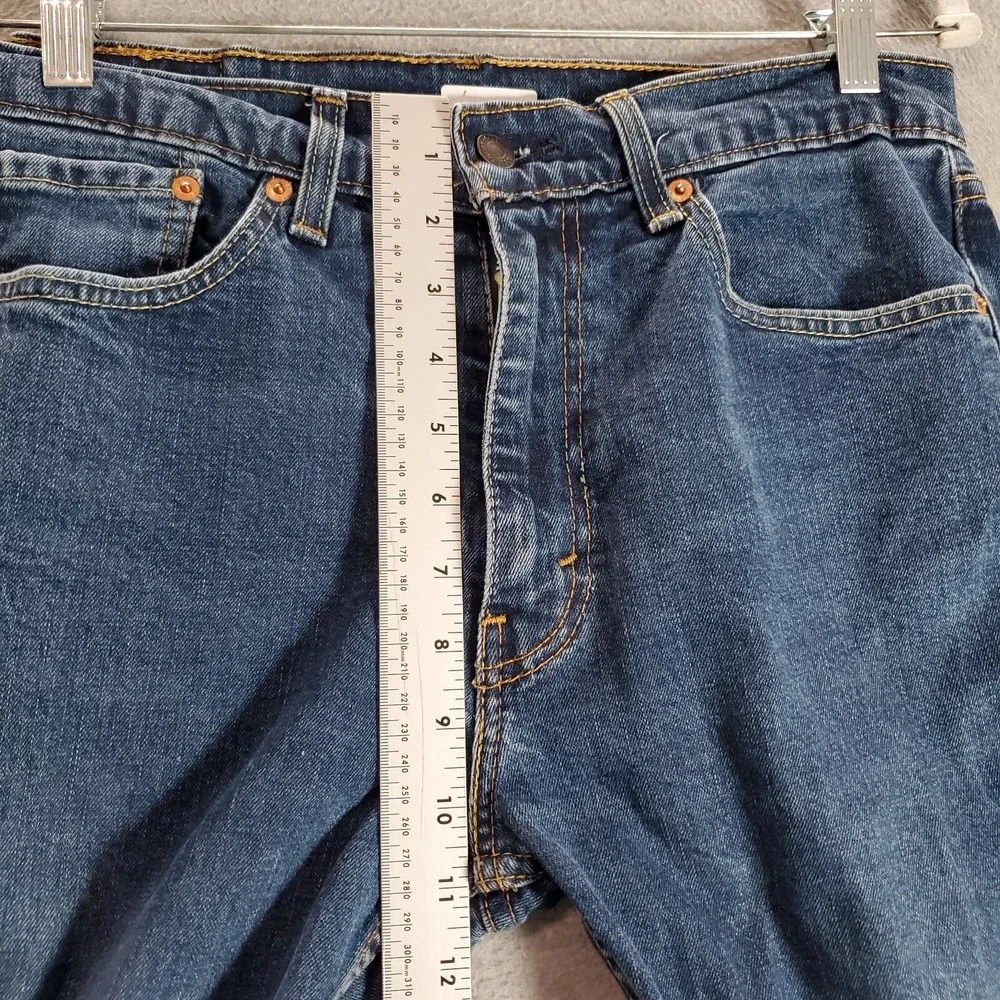 Levi's 505‎ Men Jeans 32x32 Blue Denim Straight Mid Rise Pockets